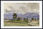 Paysage de Divonne, Marie Bracquemond