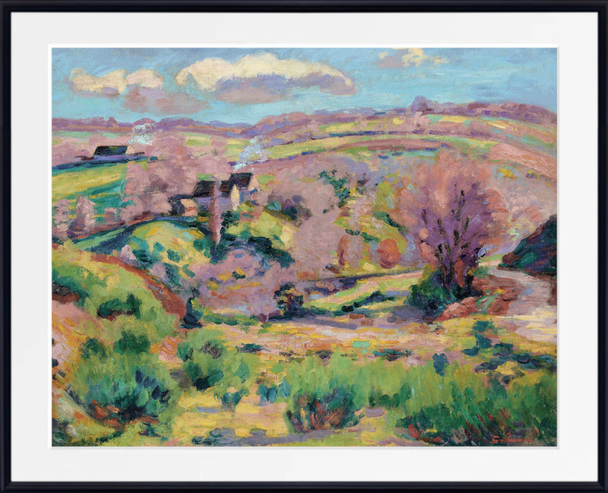 Paysage de la Creuse, au printemps (circa 1908), Armand Guillaumin