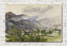 Paysage montagneux (Mountain Landscape) , Marie Bracquemond