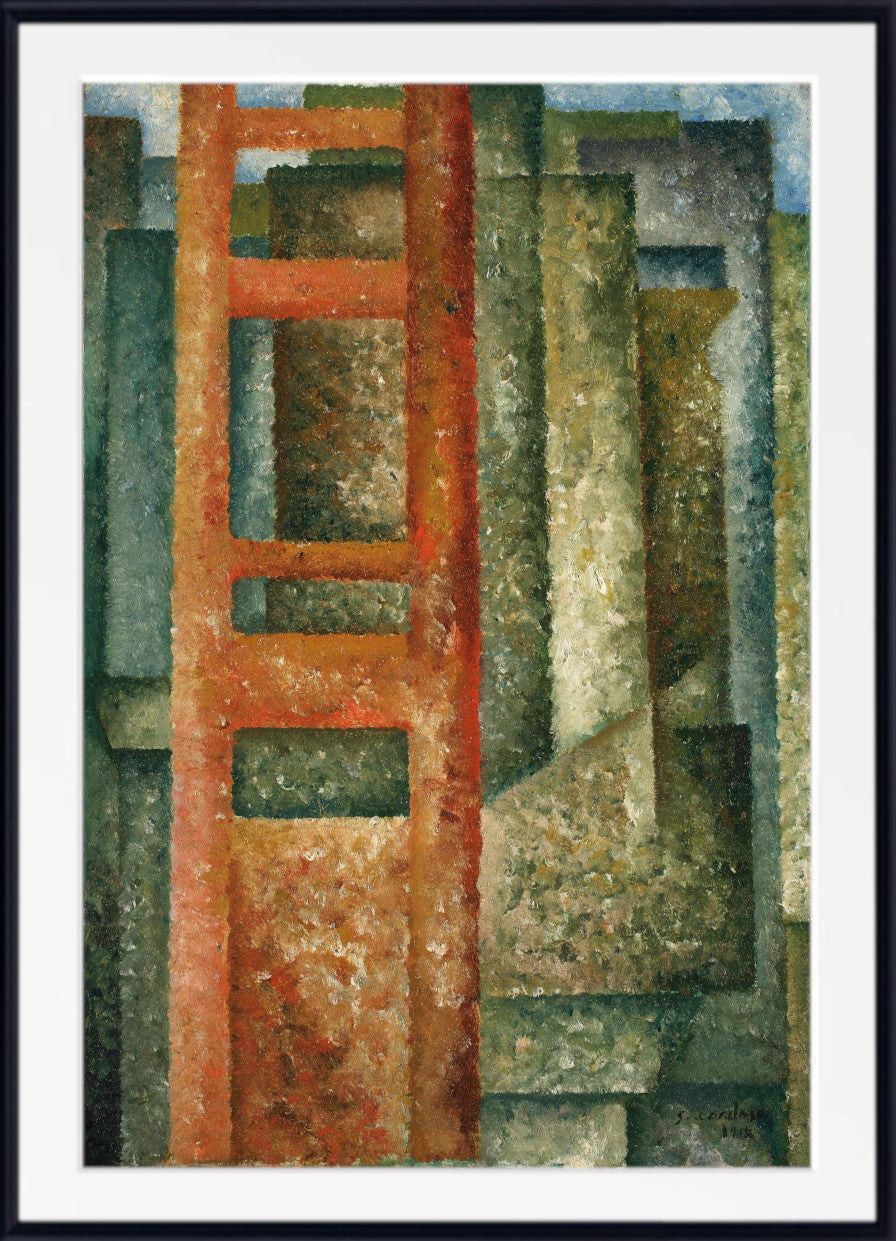 Through the Windows (Unfolding – Intersection) (1914) by Amadeo de Souza Cardoso