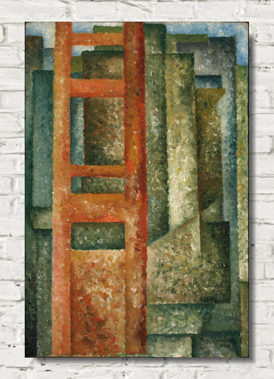 Through the Windows (Unfolding – Intersection) (1914) by Amadeo de Souza Cardoso