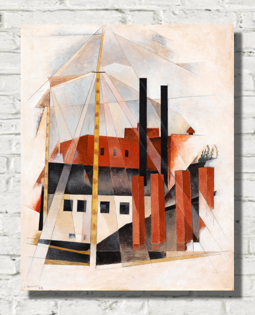 Charles Demuth Print, Piano Mover’s Holiday (1919)
