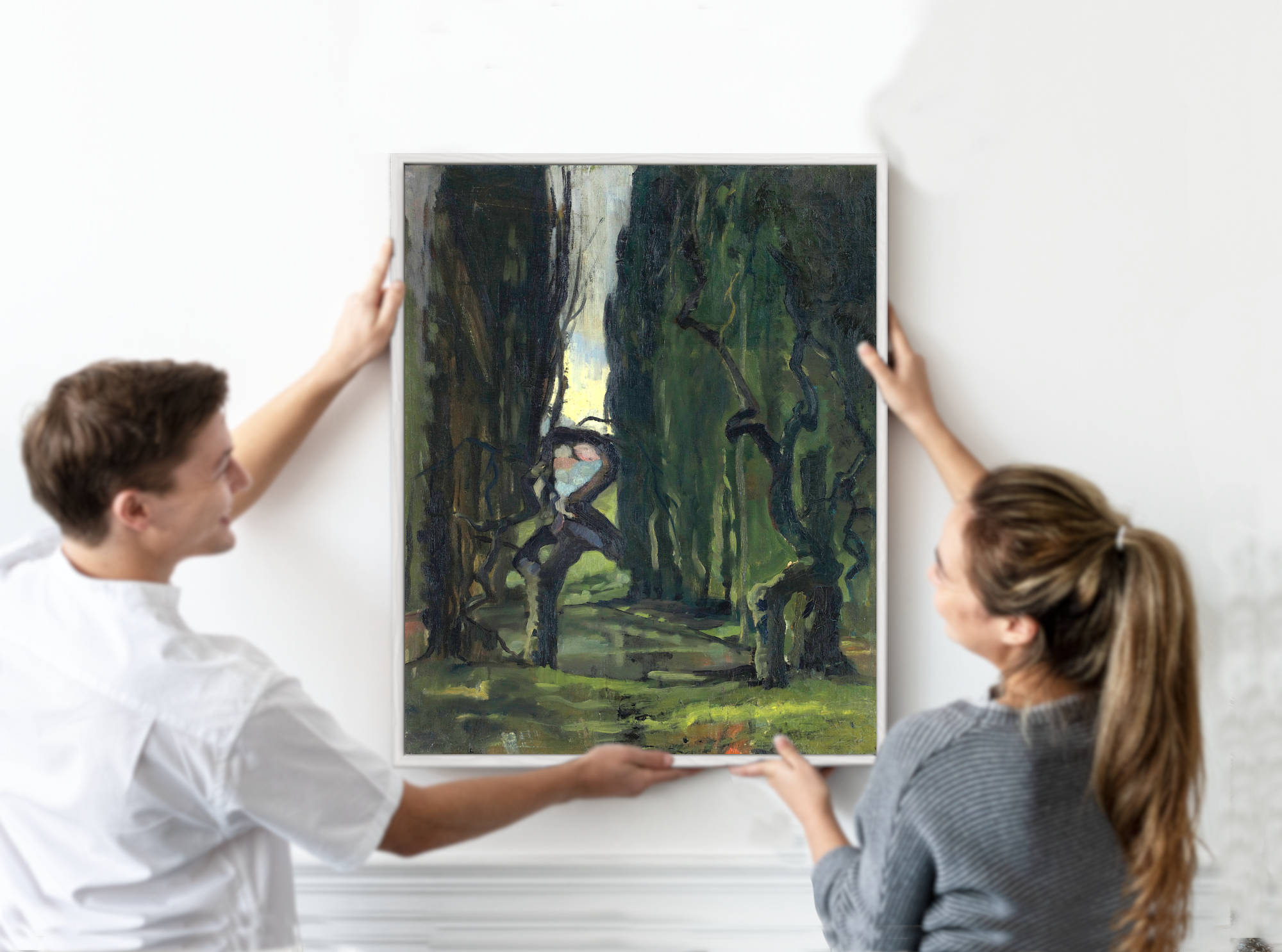 Prints and Canvas Panels of André Derain’s “Water Feature in Carrières-sur-Seine”