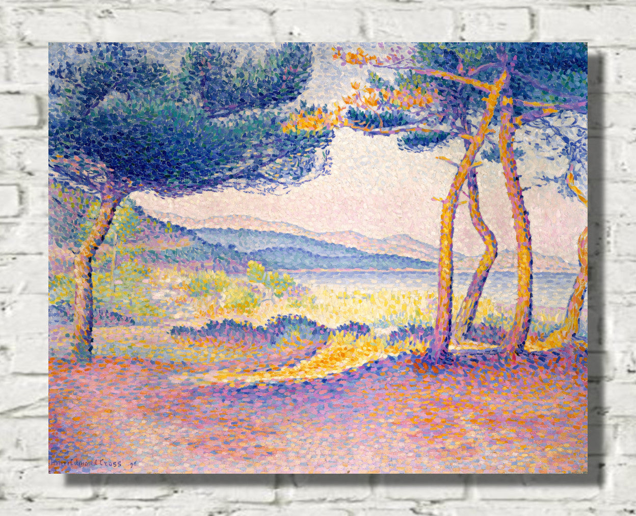 Pines Along the Shore by Henri-Edmond Cross