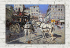 Place Pigalle and the Place de l’Etoile La Villette omnibus by Giovanni Boldini