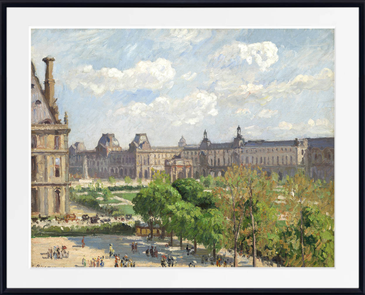 Place du Carrousel, Paris (1900) by Camille Pissarro – Fine Art Prints