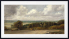 John Constable Fine Art Print : Ploughing Scene in Suffolk