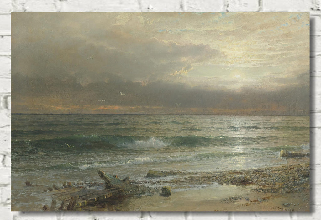 William Trost Richards, Point Judith, Rhode Island (1885)