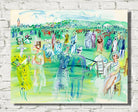 Poiret's mannequins in Deauville (1941) by Raoul Dufy