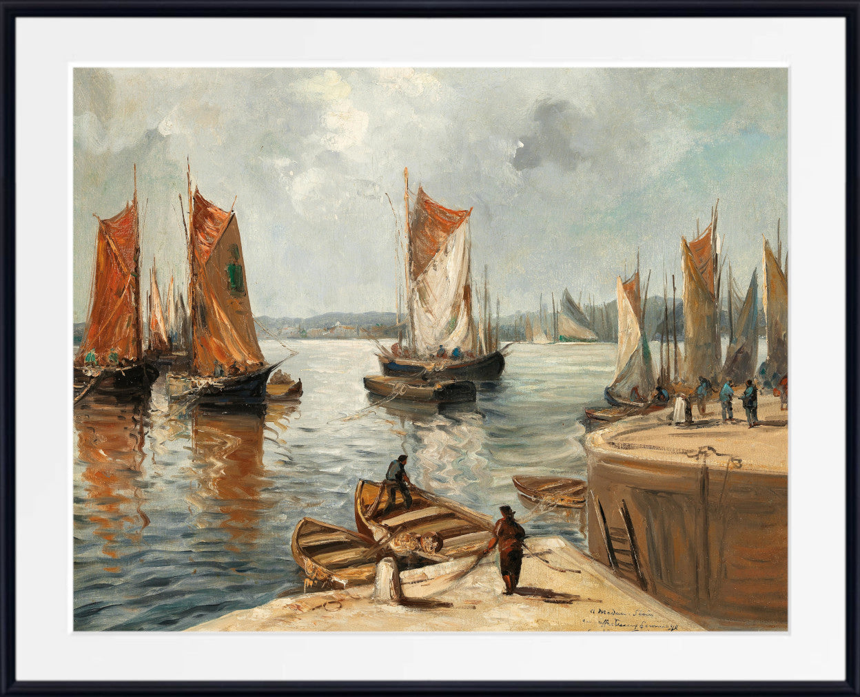 Port normand by Othon Friesz