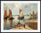 Port normand by Othon Friesz