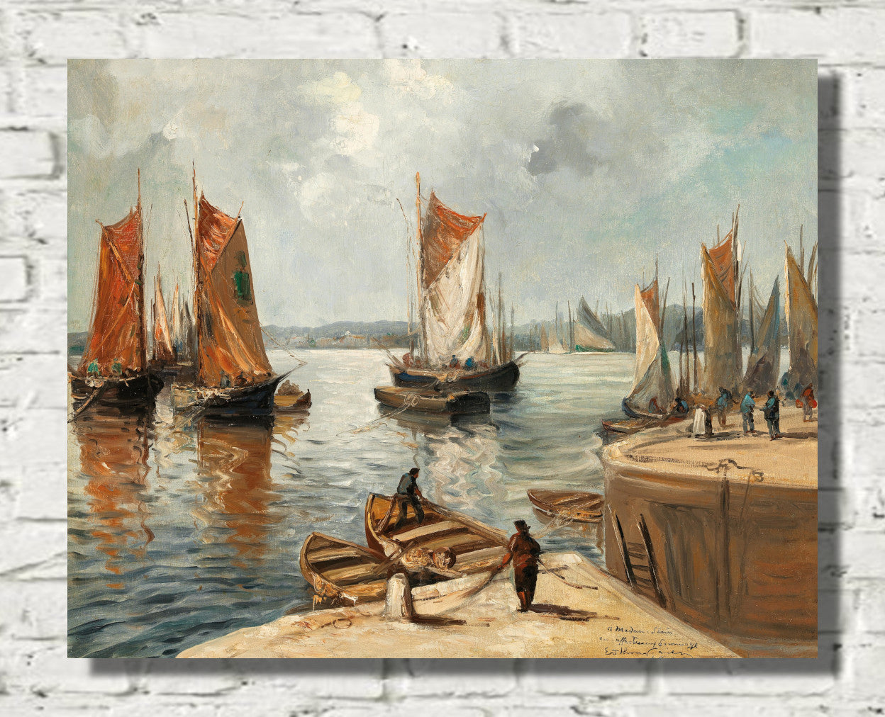 Port normand by Othon Friesz