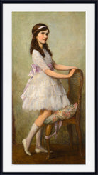 Portrait Of Miss Barbara De Selincourt by Herbert James Draper