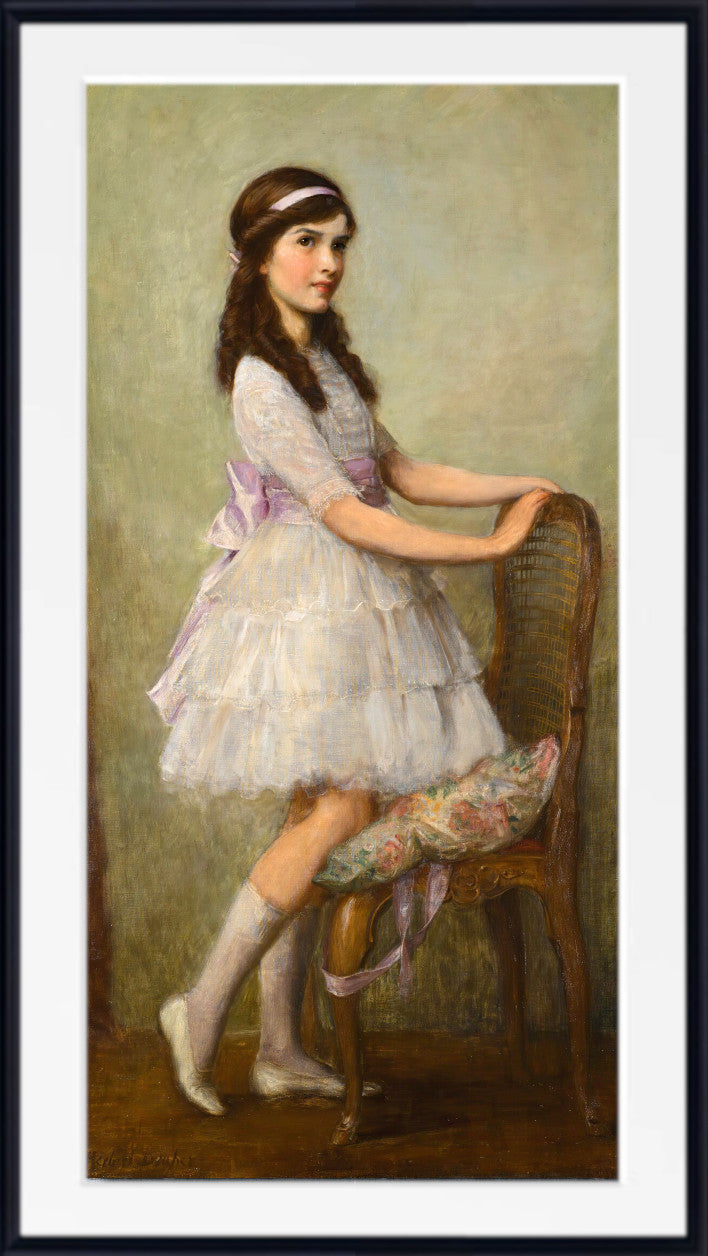 Portrait Of Miss Barbara De Selincourt by Herbert James Draper