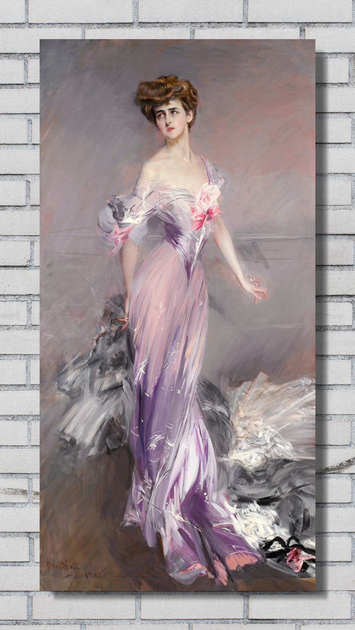 Portrait Of Mrs. Howard-Johnston (1906) by Giovanni Boldini