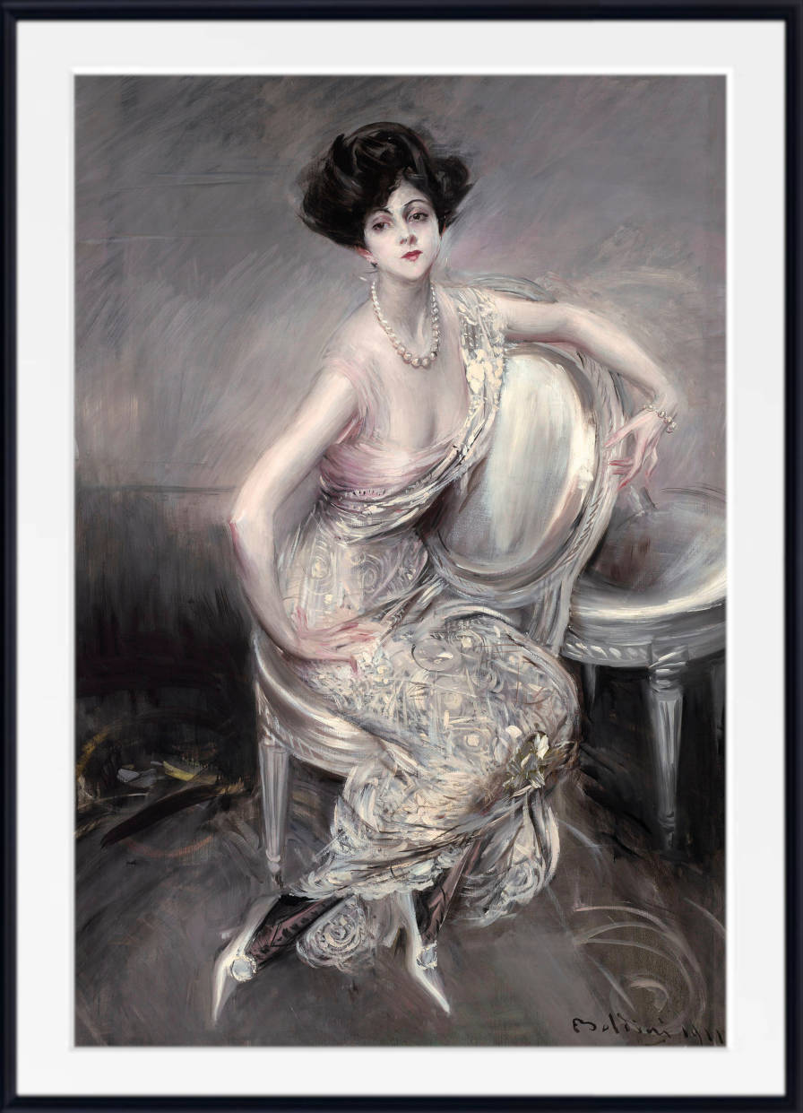 Giovanni Boldini Fine Art Print, Portrait of Rita de Acosta Lydig