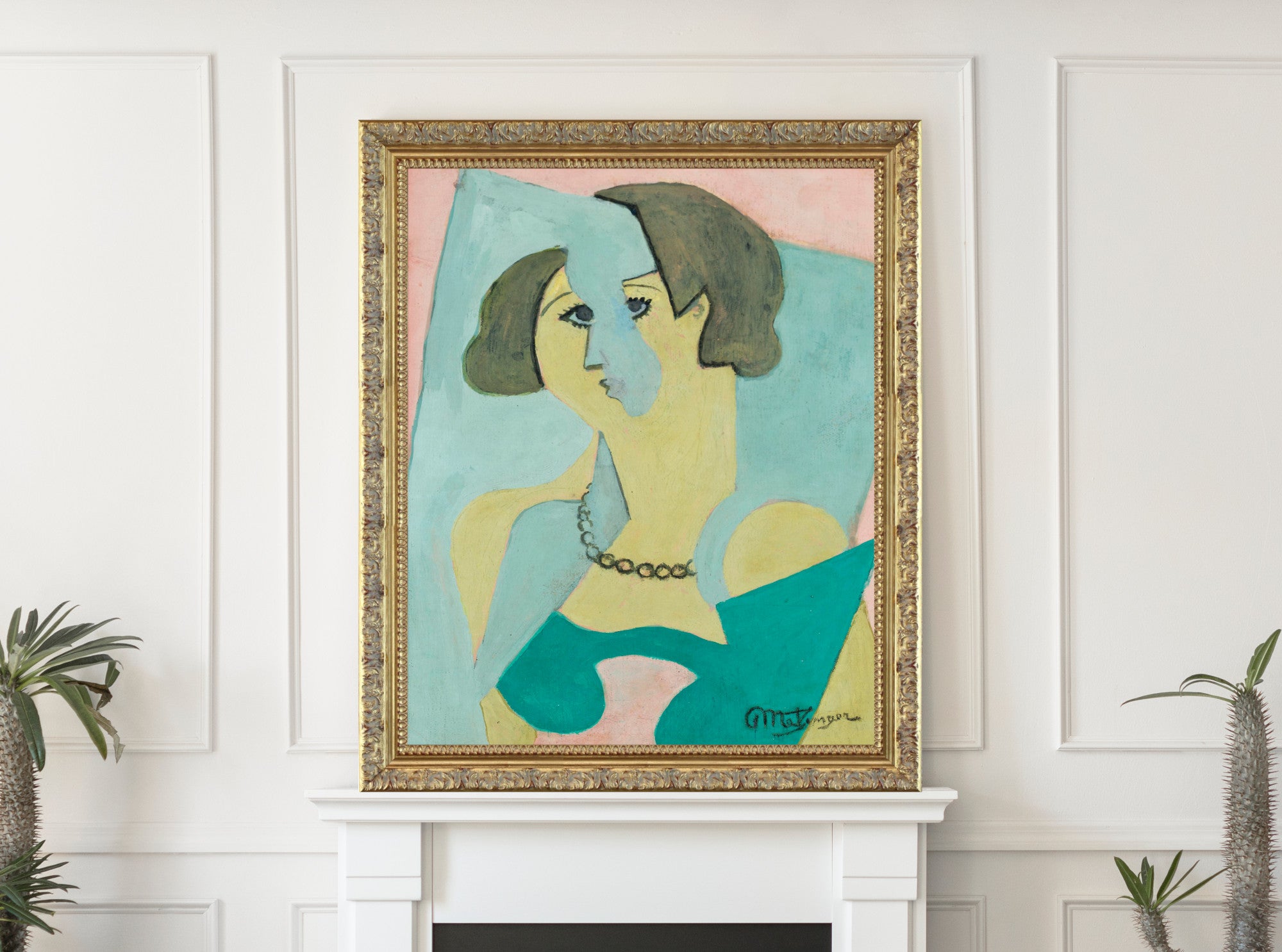 Portrait de Femme, Jean Metzinger