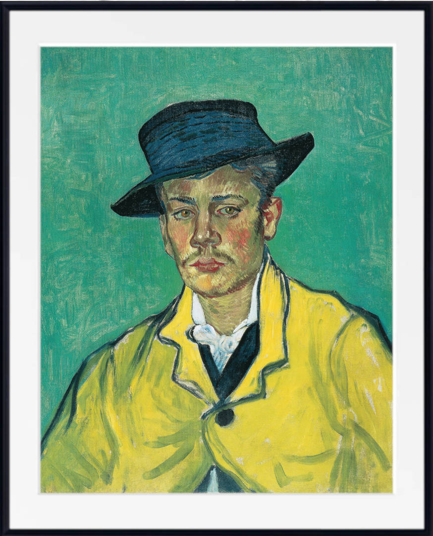 Vincent Van Gogh Fine Art Print, Portrait of Armand Roulin