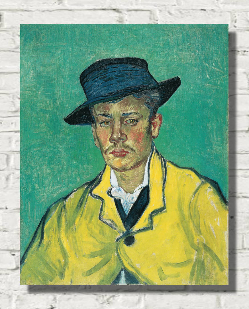 Vincent Van Gogh Fine Art Print, Portrait of Armand Roulin