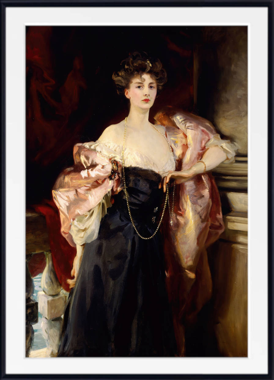 John Singer Sargent Print, Helen Vincent, Viscountess D’Abernon