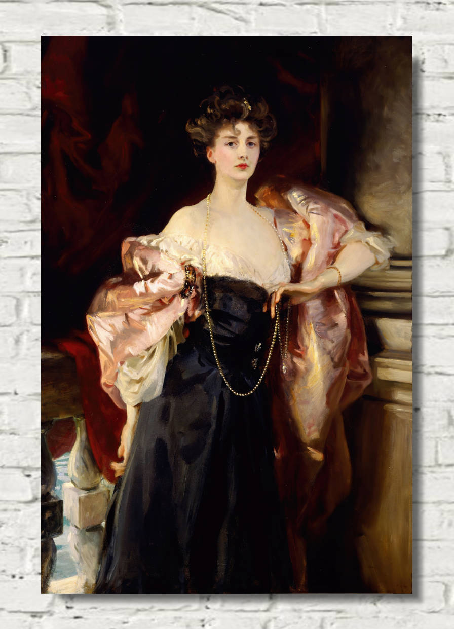 John Singer Sargent Print, Helen Vincent, Viscountess D’Abernon