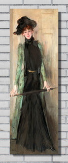 Portrait of Madame Roger-Jourdain (1889) by Giovanni Boldini
