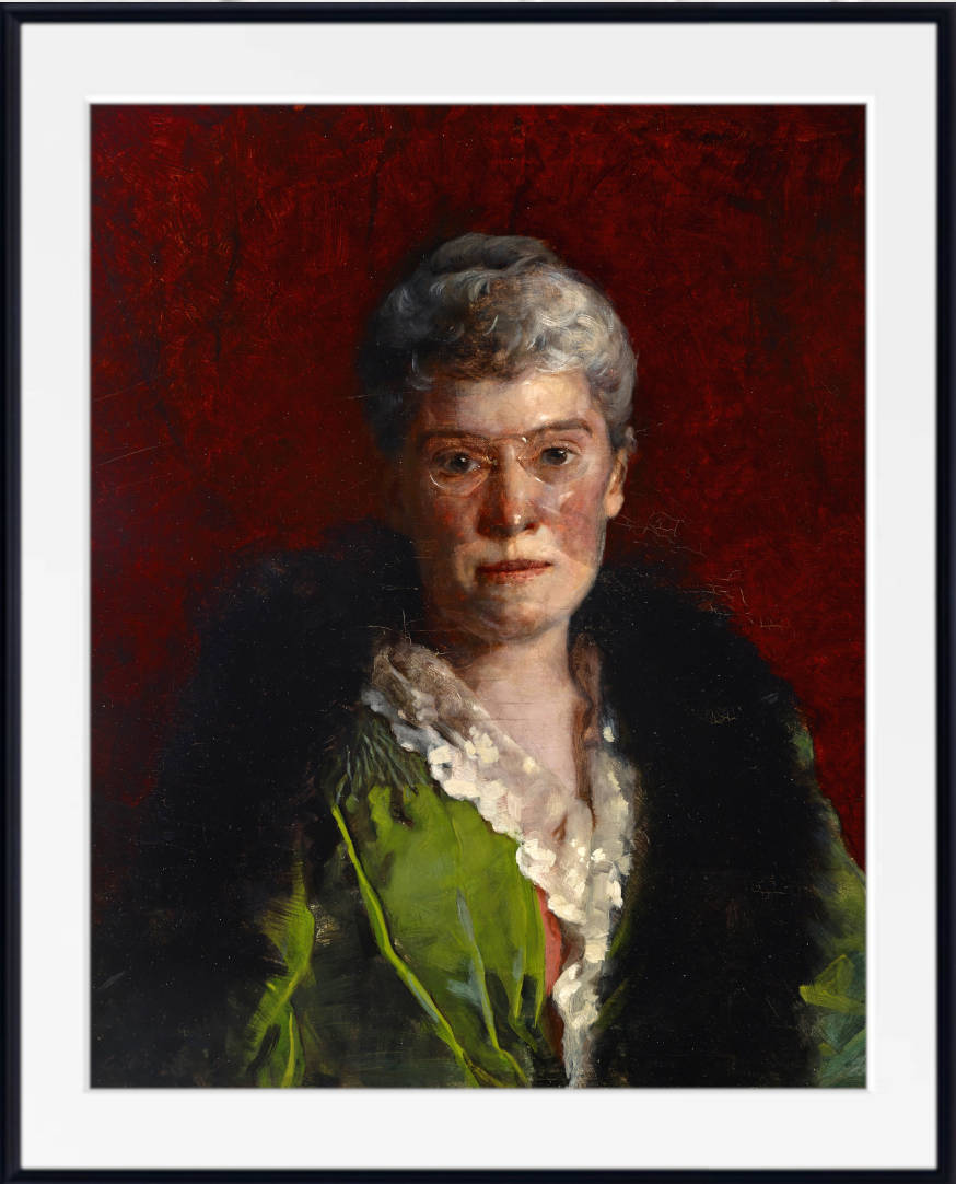 Cecelia Beaux Print, Portrait of Mary Knox Buzby Addicks Warner