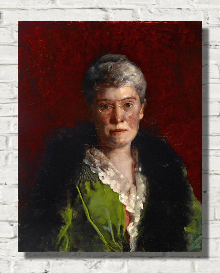 Cecelia Beaux Print, Portrait of Mary Knox Buzby Addicks Warner