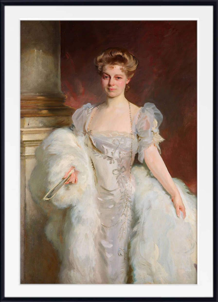 John Singer Sargent Print, Mrs. J.P. Morgan, Jr. (Jane Norton Grew)