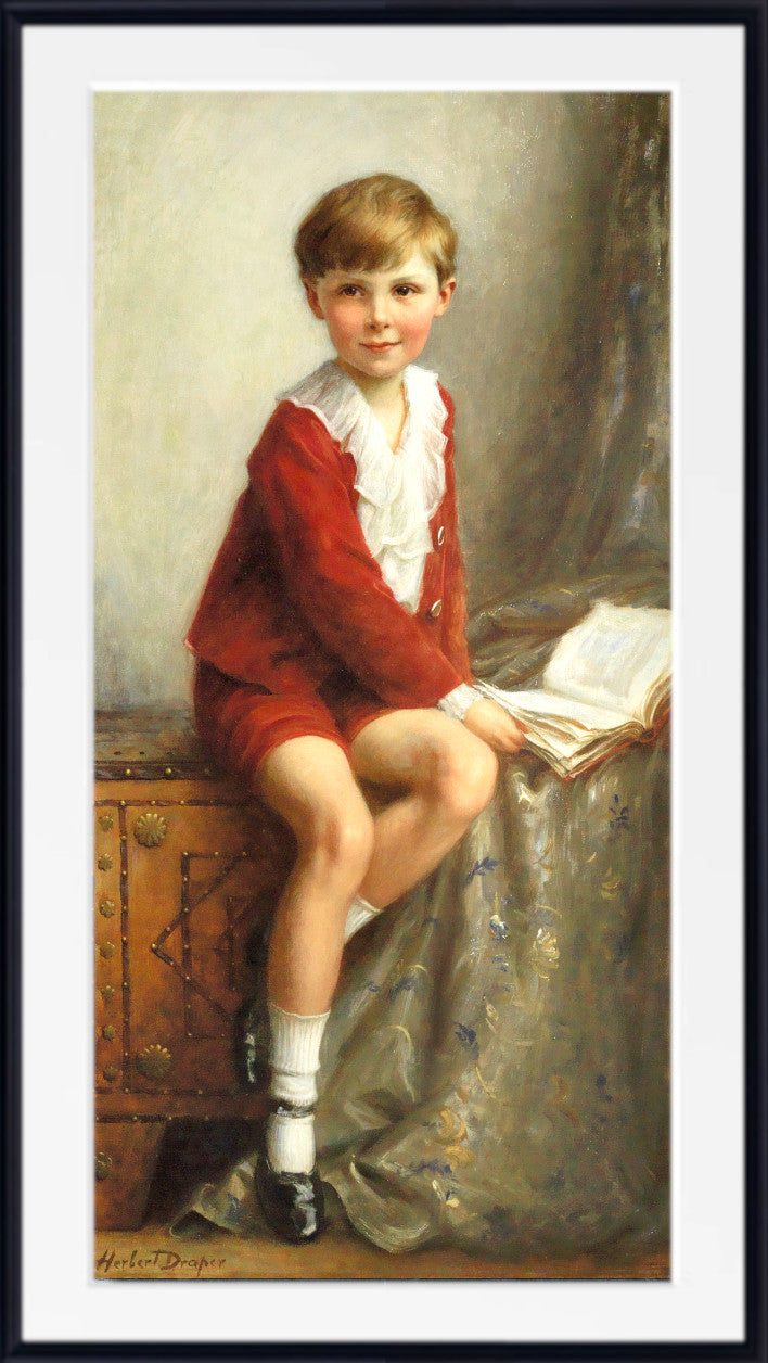 Portrait of Teddy by Herbert James Draper