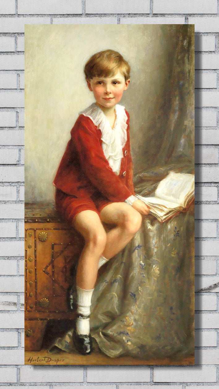Portrait of Teddy by Herbert James Draper