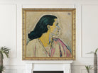Portrait of a woman in profile, Koloman Moser