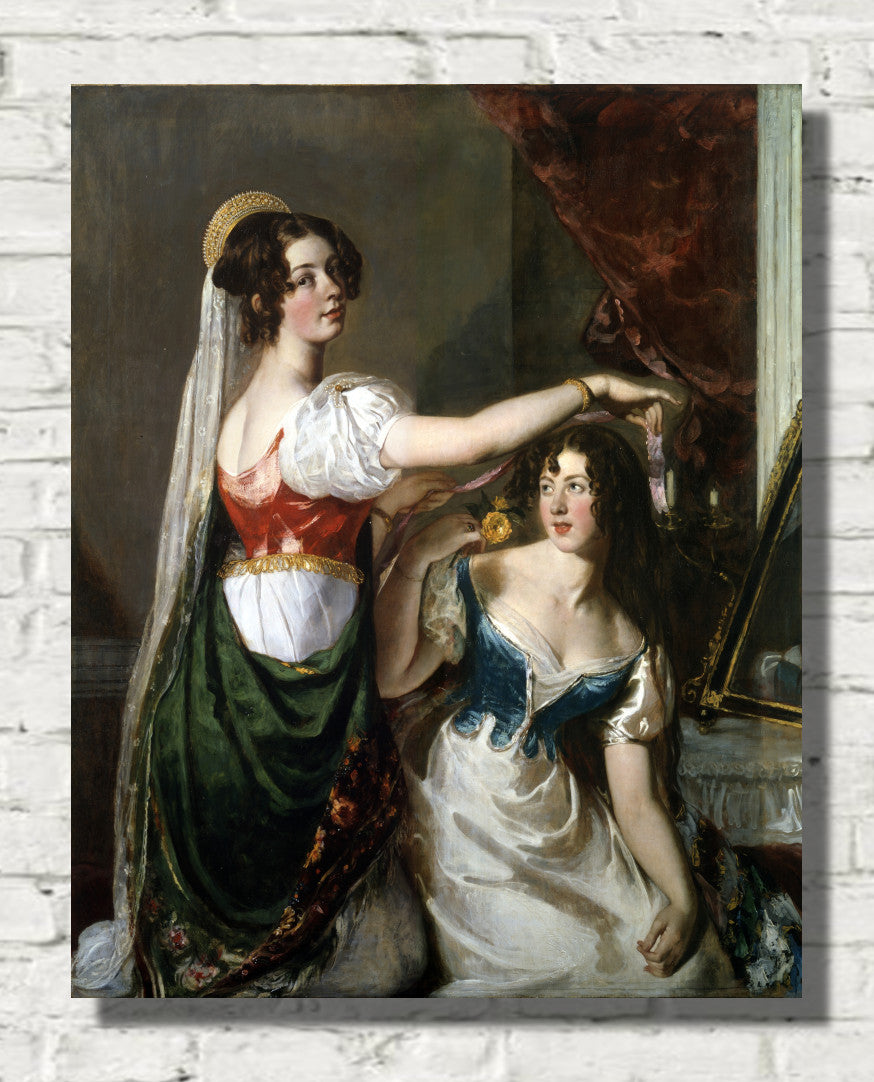 Preparing for a Fancy Dress Ball, William Etty