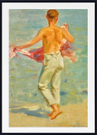 Preparing to bathe (1911), Henry Scott Tuke