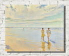 Promenade on the Beach by Charles Atamian
