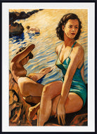 Four Women at the Water's Edge (1942), Francis Picabia Print