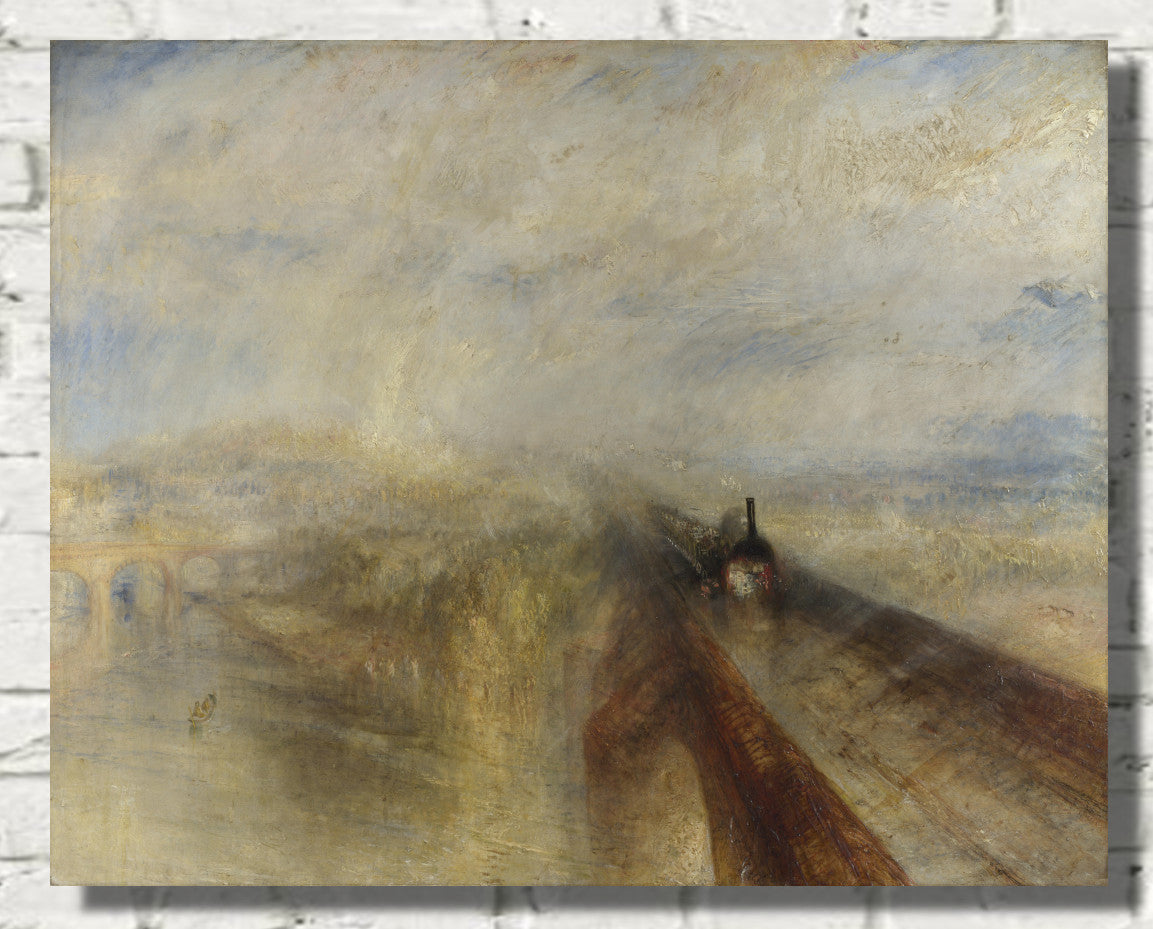 Rain, Steam, and Speed – The Great Western Railway, J.M.W. Turner