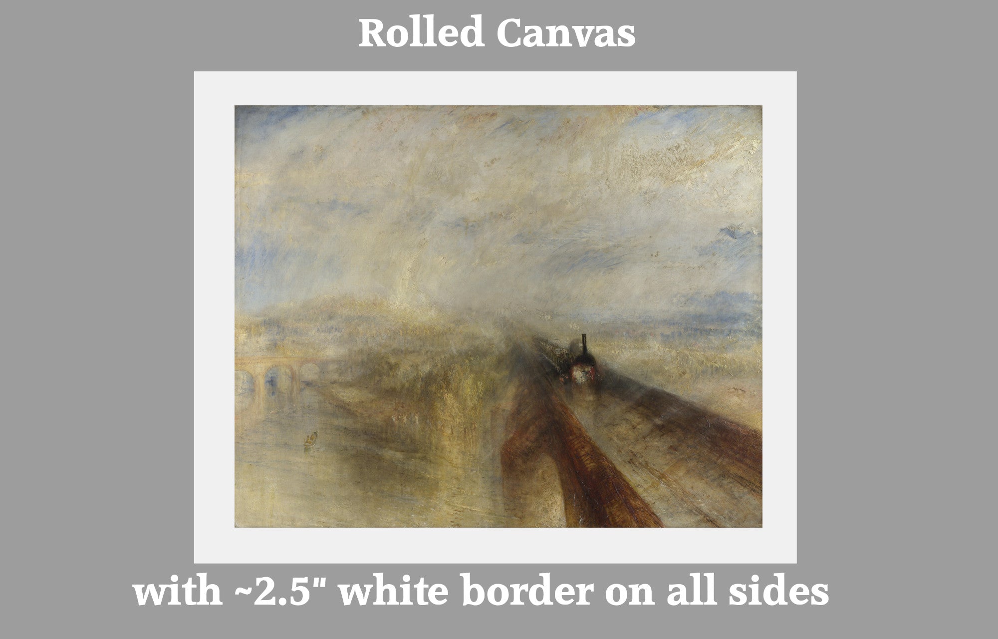 Rain, Steam, and Speed – The Great Western Railway, J.M.W. Turner