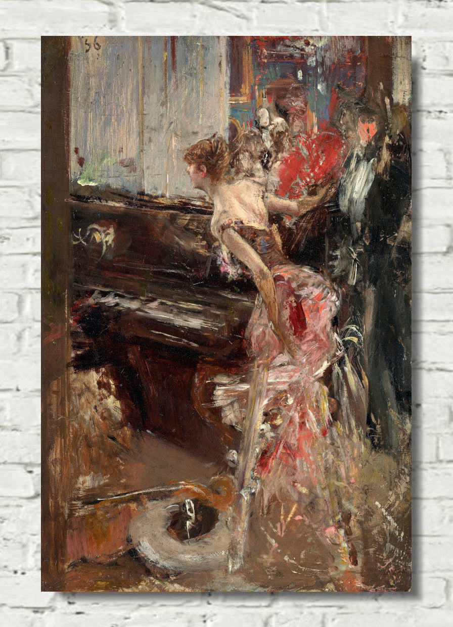 Recital (c. 1884) by Giovanni Boldini
