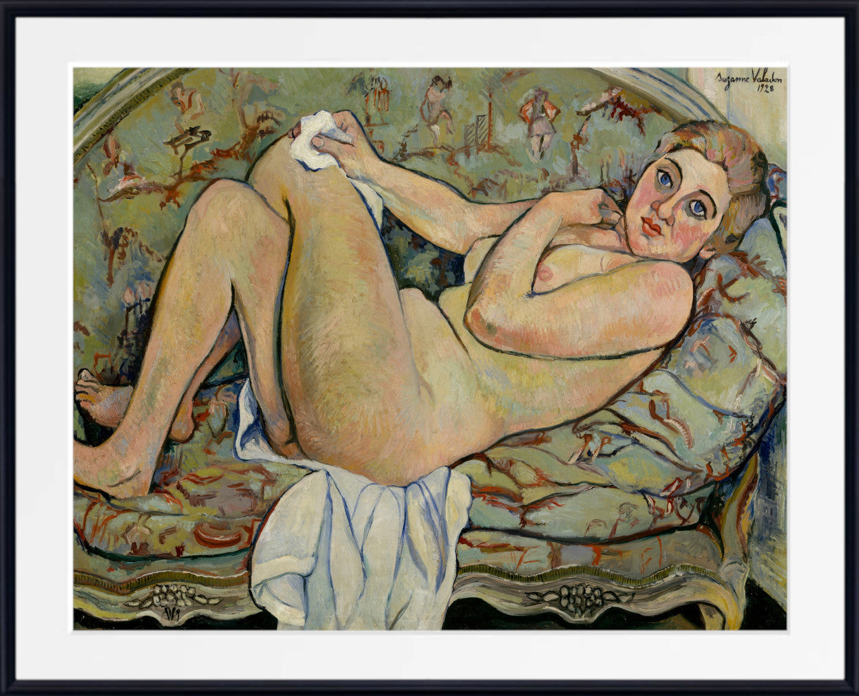 Suzanne Valadon Fine Art Print : Reclining Nude