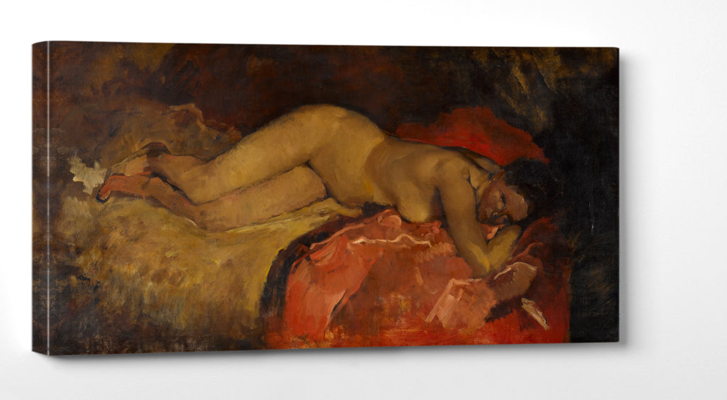 Reclining Nude,  George Hendrik Breitner