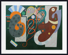 Red Bow (Nœud rouge), Wassily Kandinsky Abstract Fine Art Print