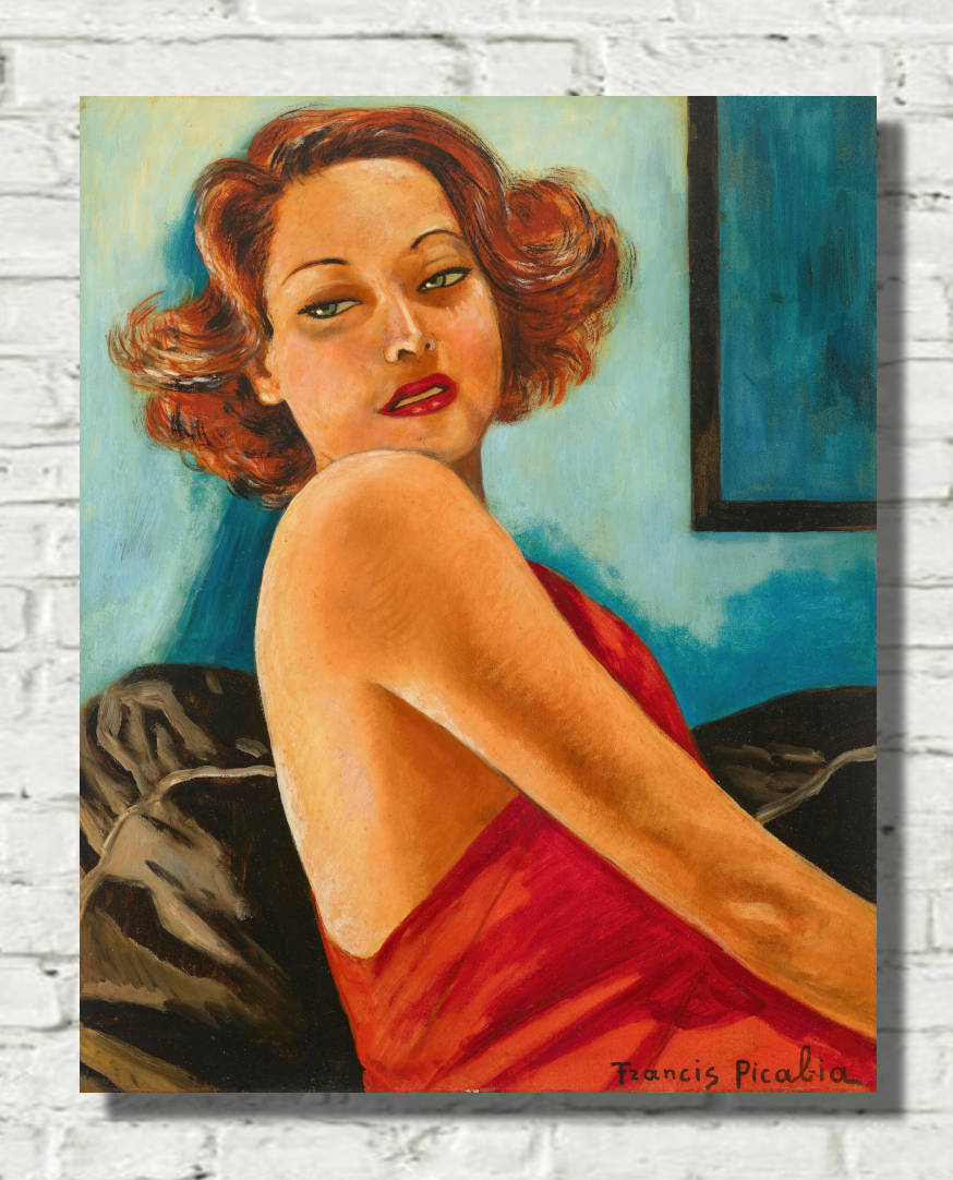 Red Dress (1940), Francis Picabia Print