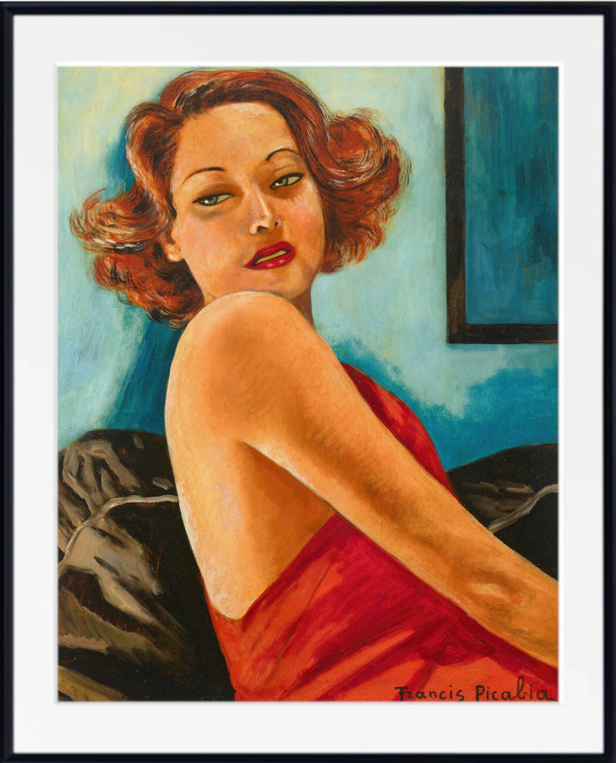 Red Dress (1940), Francis Picabia Print