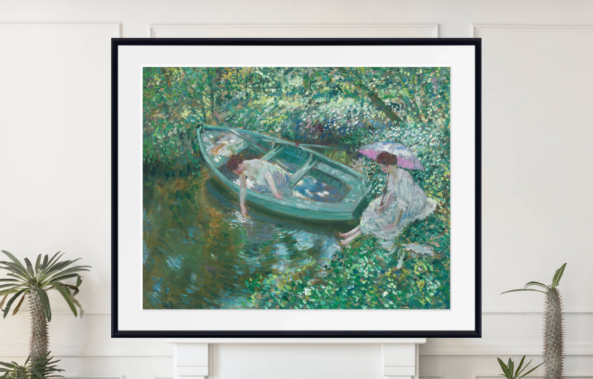 Frederick Carl Frieseke Prints, Repose at Noonday (circa 1911) from Gallery Thane