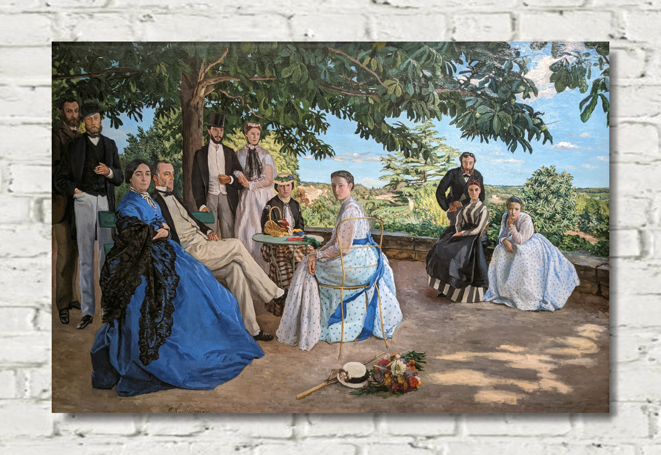 Réunion de famille, Frederic Bazille