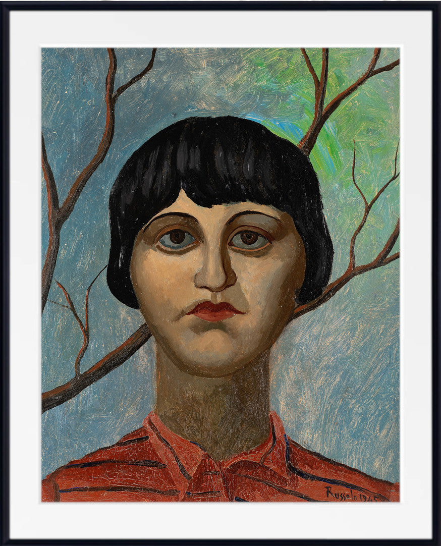 Luigi Russolo, Portrait of Lina Zaquini (1945)