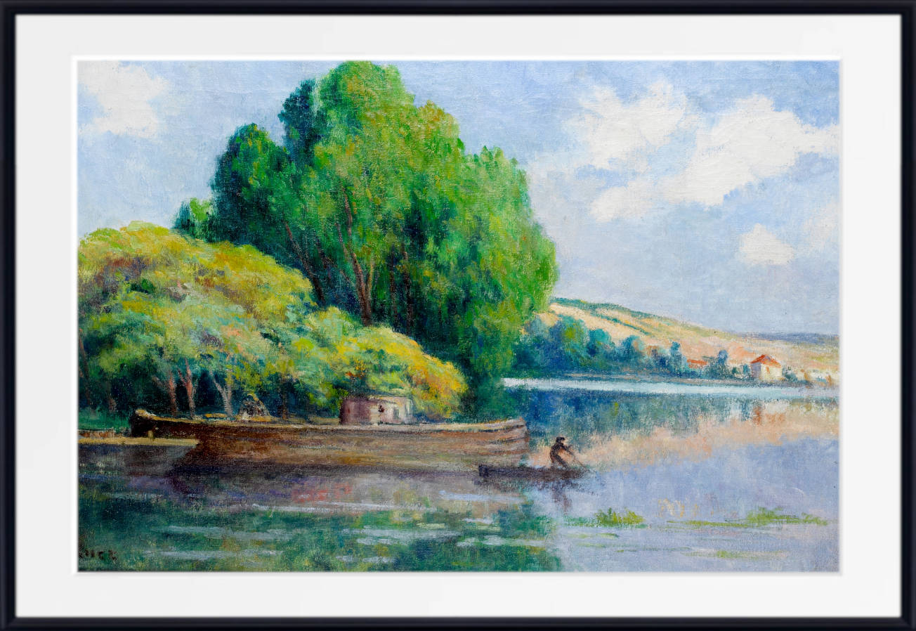 Maximilien Luce Print, Rivière