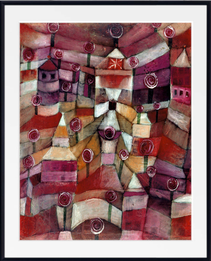 Rose Garden by Paul Klee