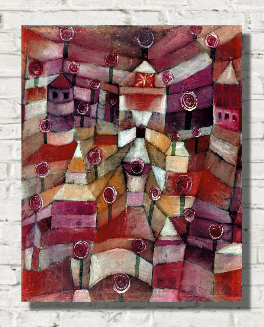 Rose Garden by Paul Klee
